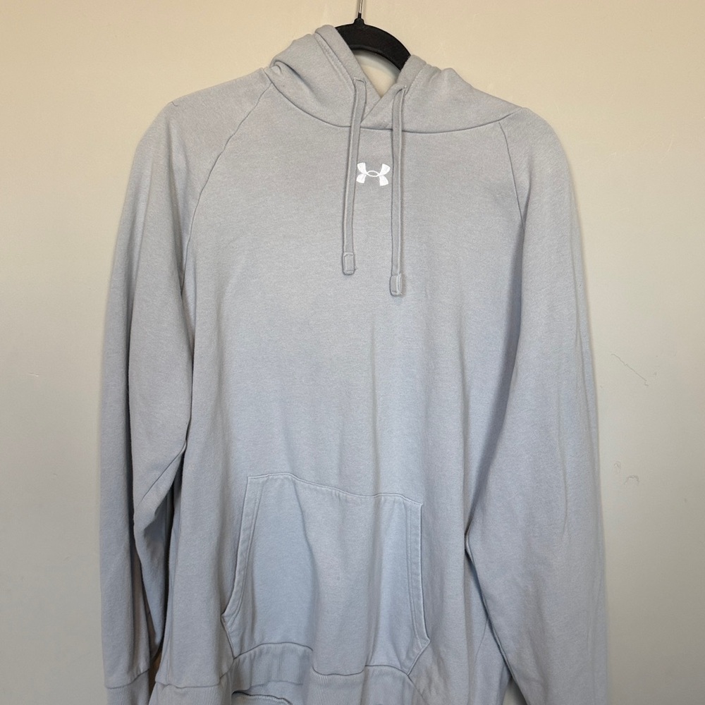 Under Armour Men's Light Gray Hoodie